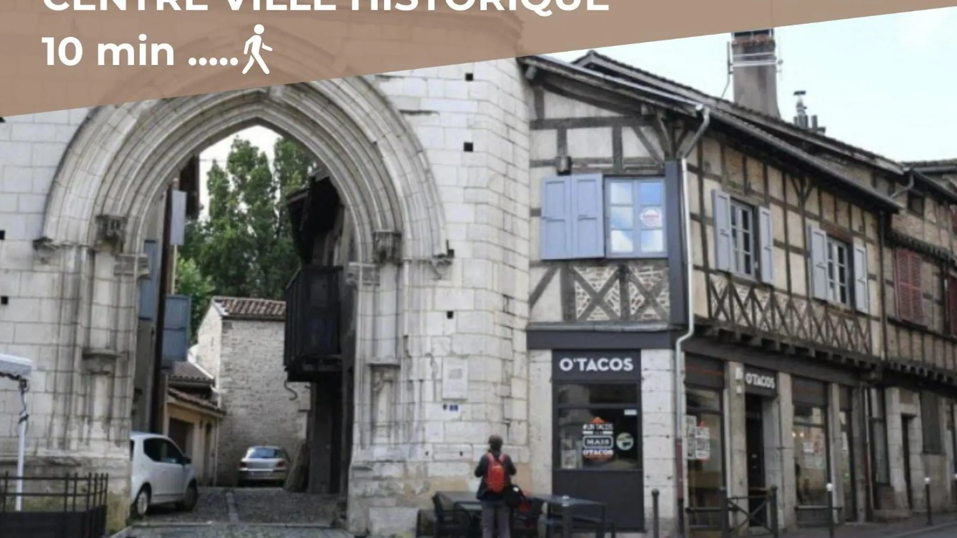 “Le Terracotta” Terrasse -Centre Ville- Cosy Bourg-en-Bresse France